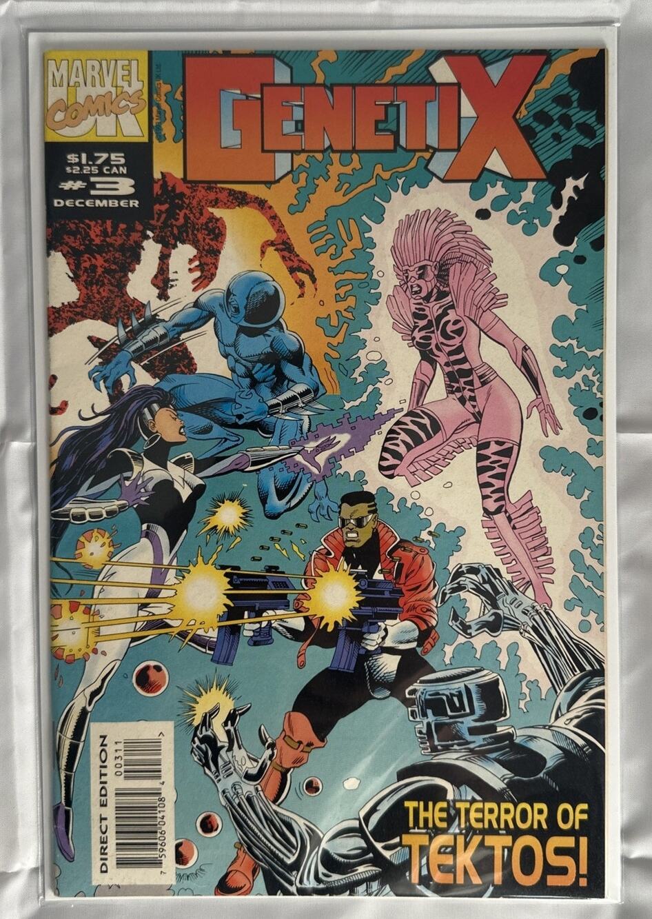 Genetix #3 (Marvel, December 1993) Comic Book